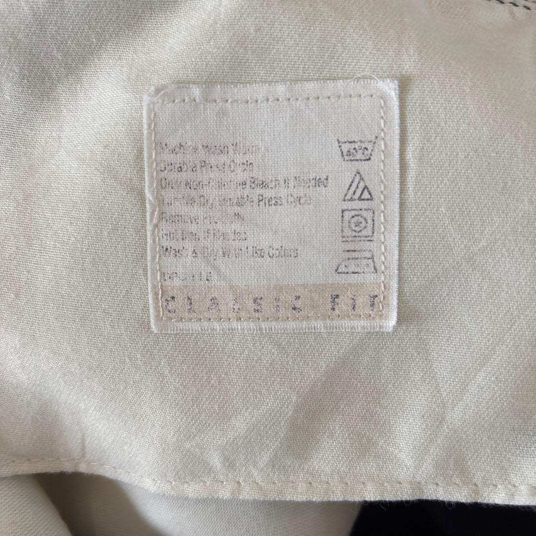 90's USA製 DOCKERS Tuck Cotton Slacks W33