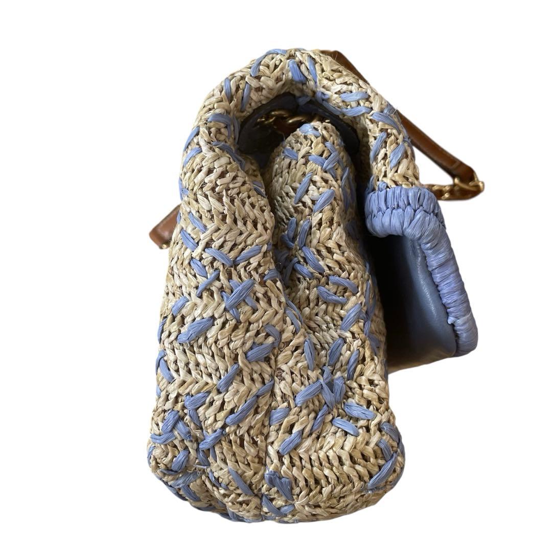 【美品】TORYBURCH FLEMING SOFT STRAW SMALL