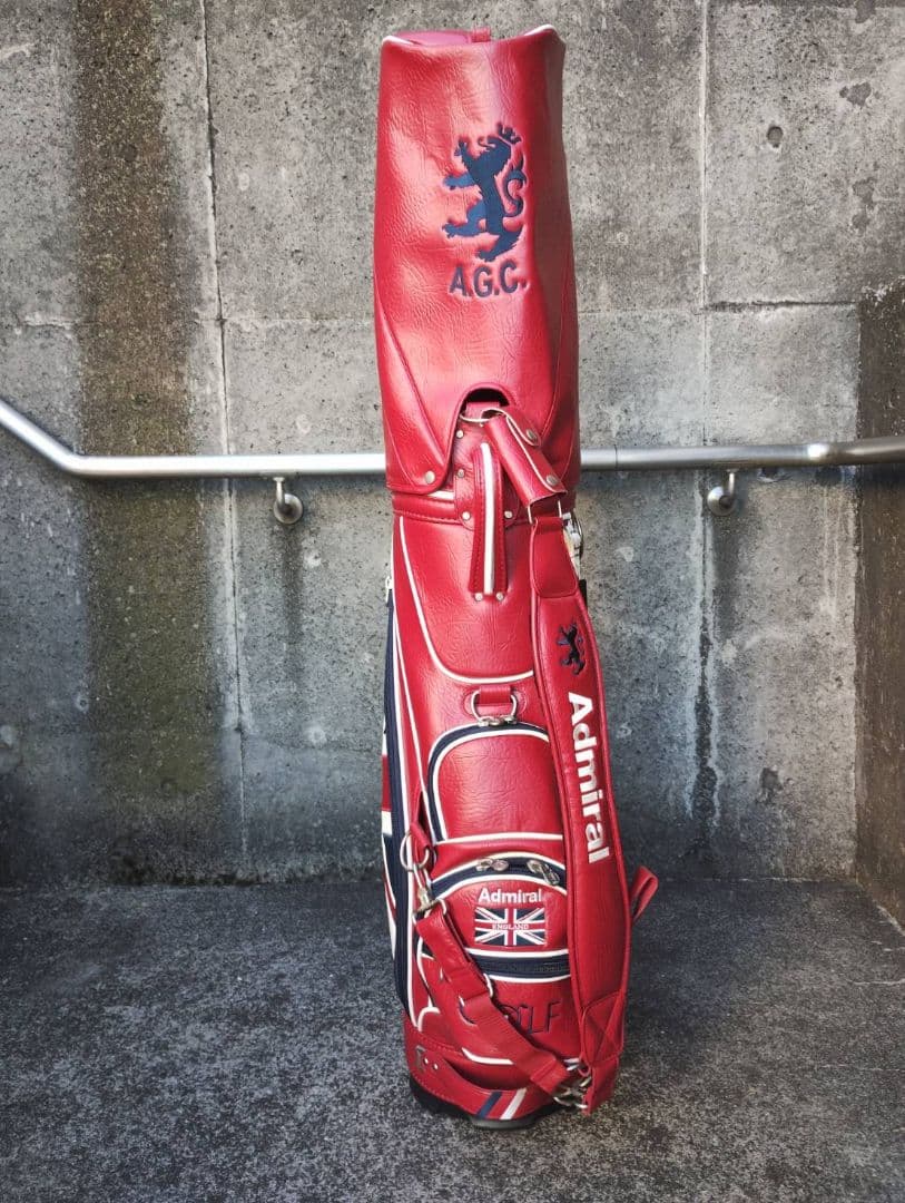 超美品 Admiral GOLF 9.5型3点ベルト ツアーモデル