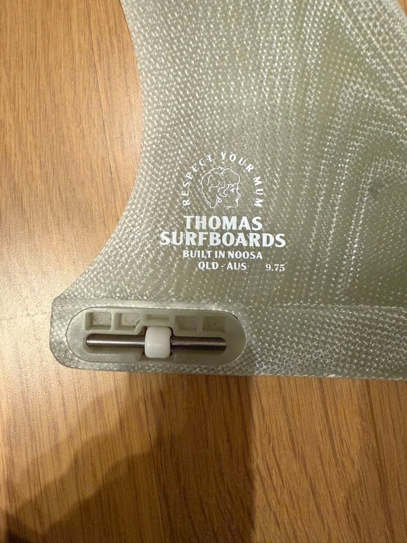 THOMAS SURFBOARDS サーフボード　ロングボードフィン 9.75