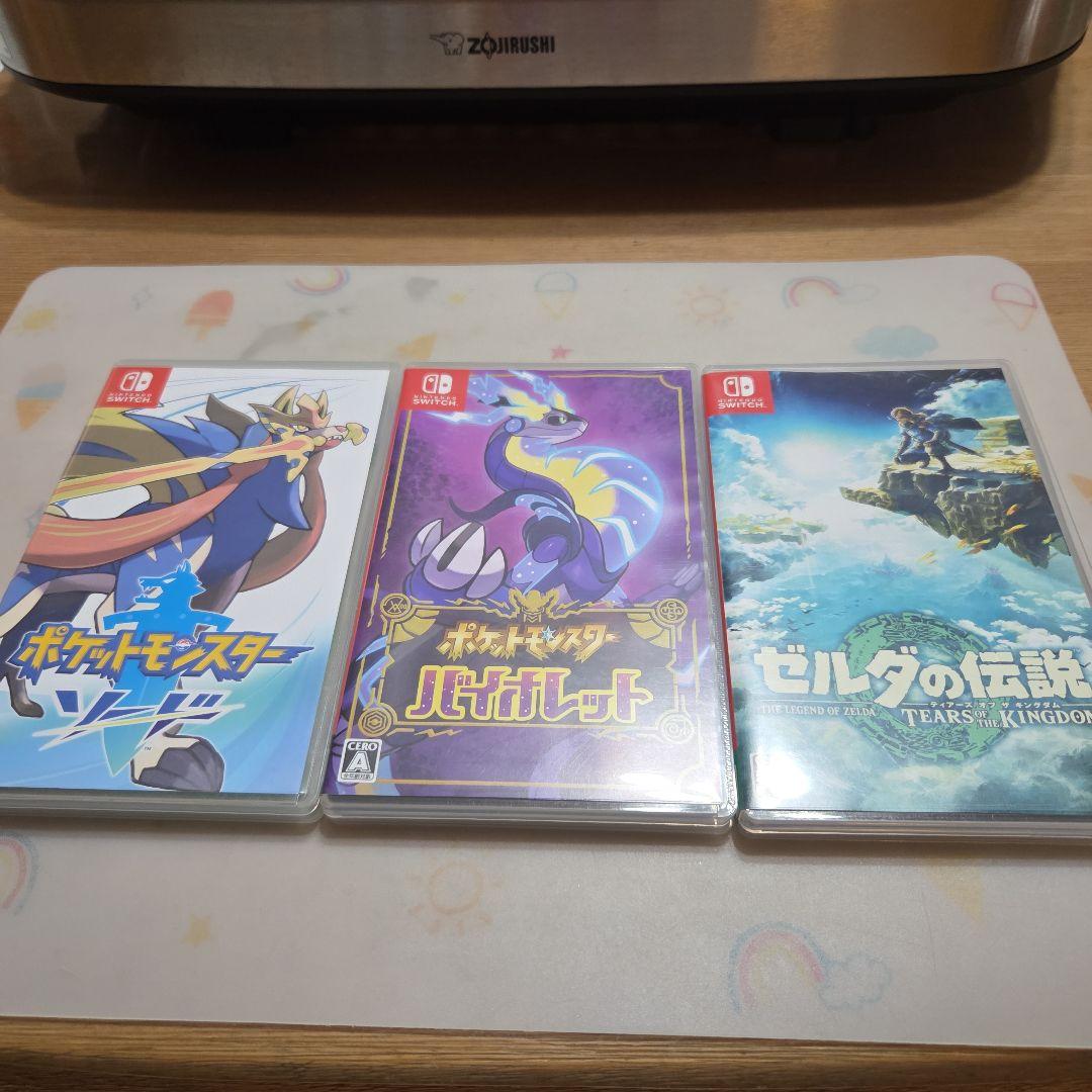 ポケモン ソード・バイオレット・ゼルダ