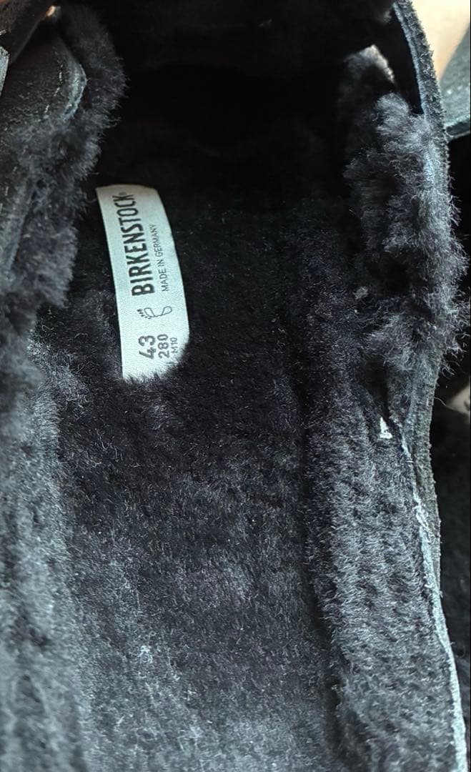 ビルケン　ボストン　シアリング　43 Boston Shearling