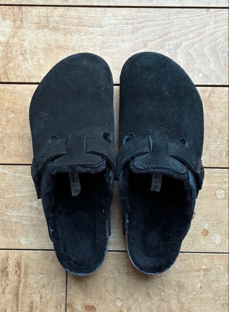 ビルケン　ボストン　シアリング　43 Boston Shearling