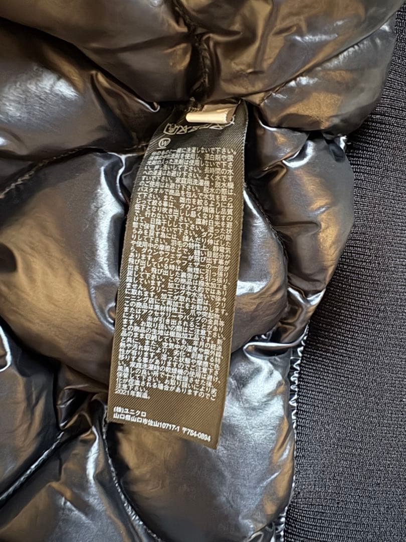 【美品】ユニクロ +J ハイブリッドダウンオーバーサイズジャケット Lサイズ