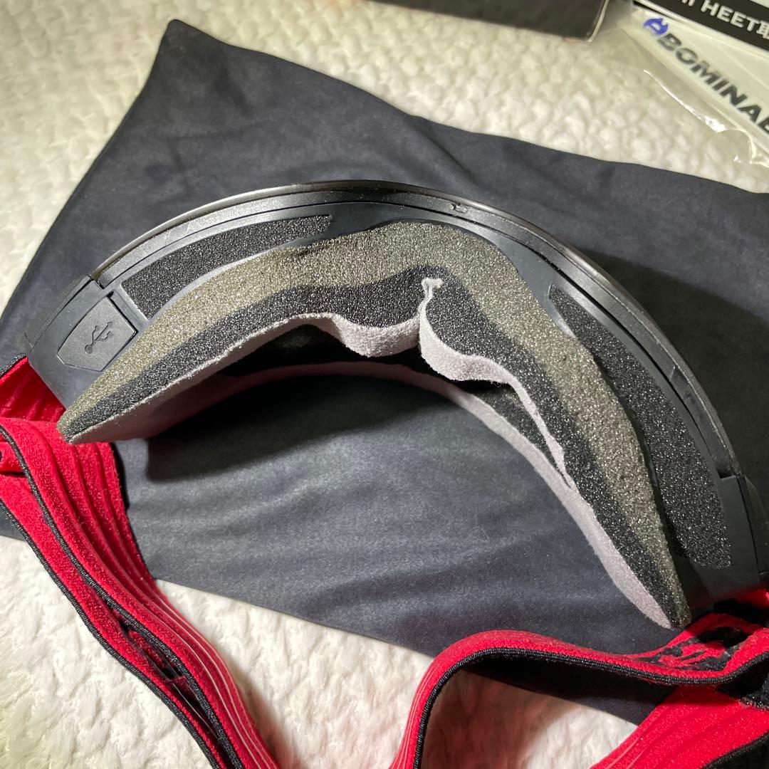 激レア ABOM HEET 曇らないゴーグル エーボム ヒート ミラーレンズ