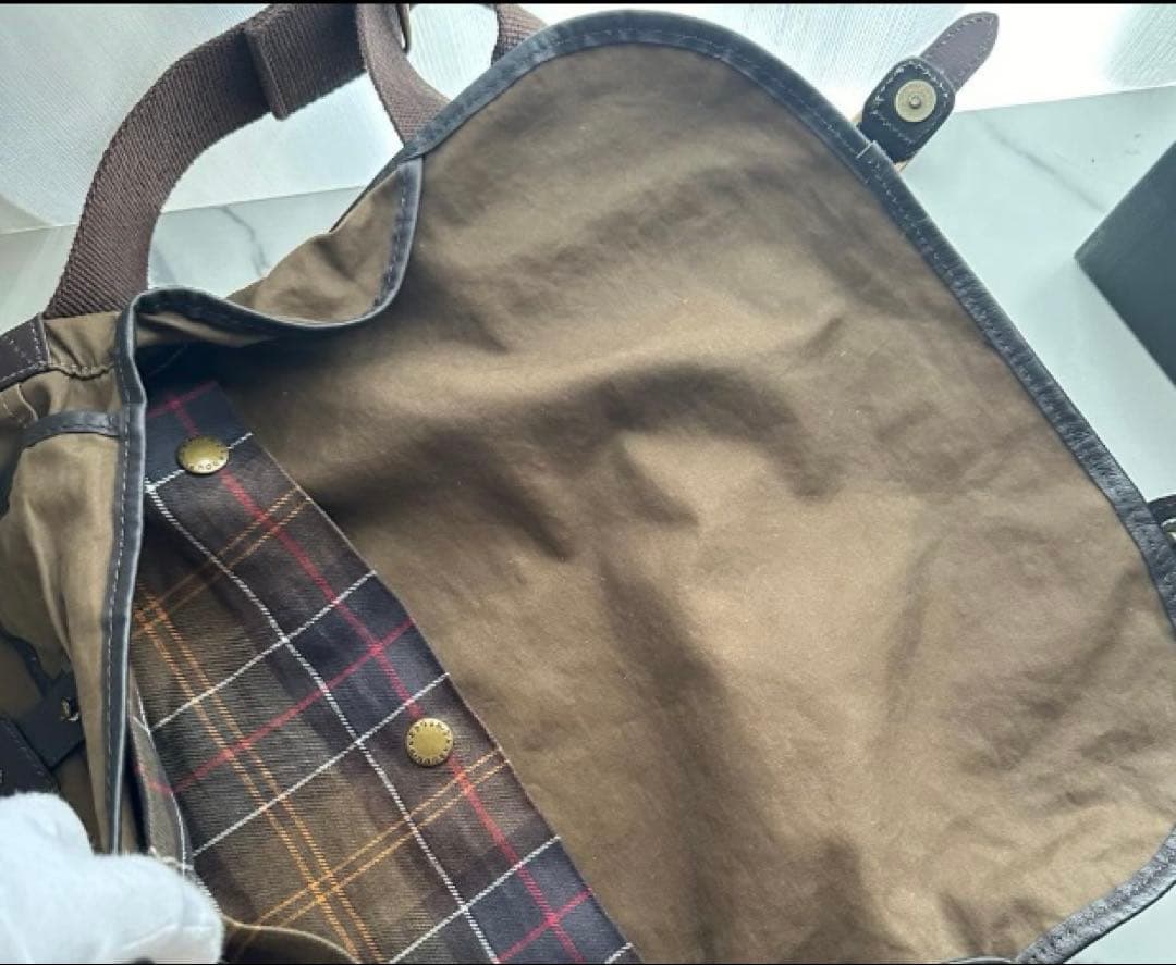 美品！　barbour バブアー　ショルダーバッグ