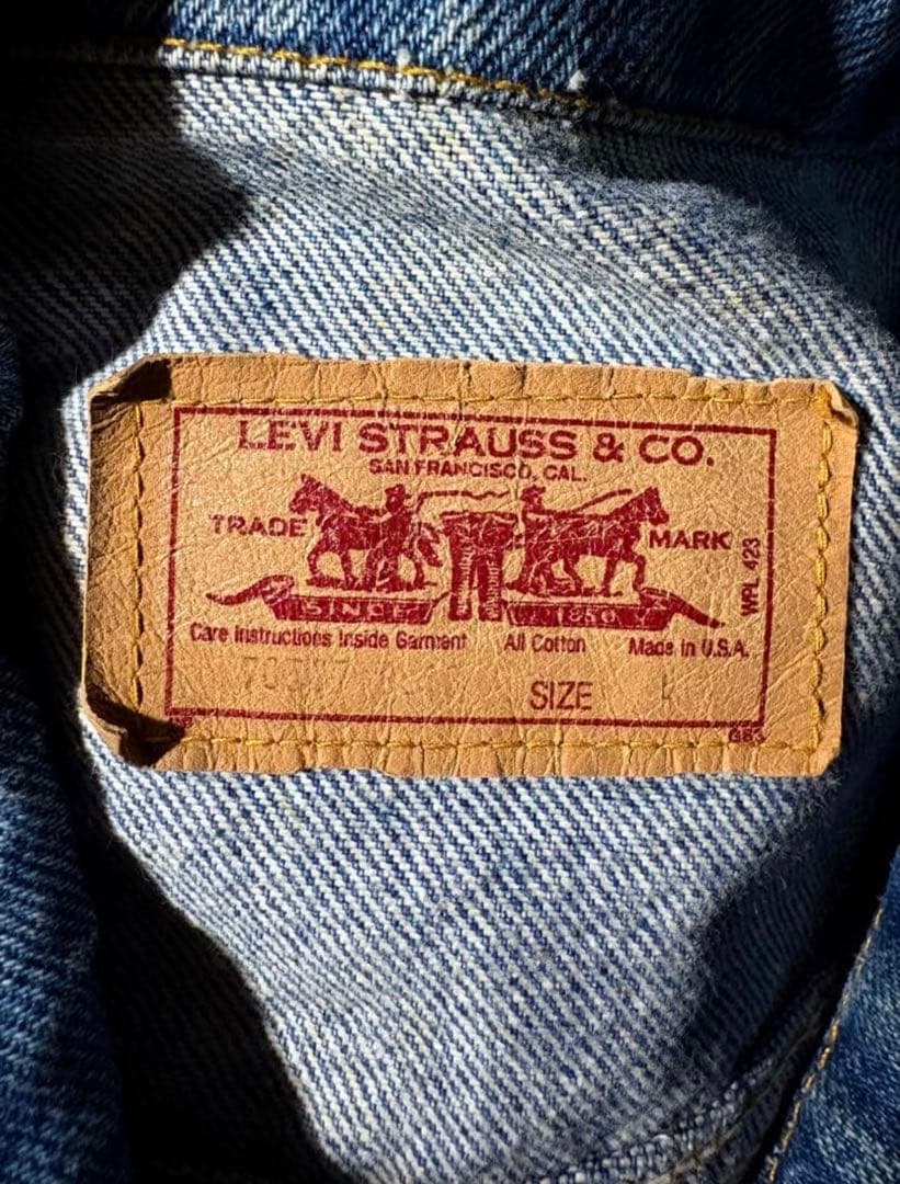 80s Levi’s 70507 USA製 トラッカージャケット L
