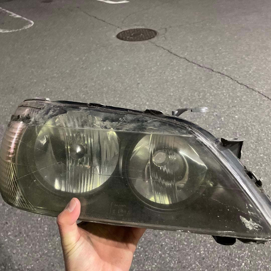 アルテッツァ ヘッドライト 純正オプションインナーブラック