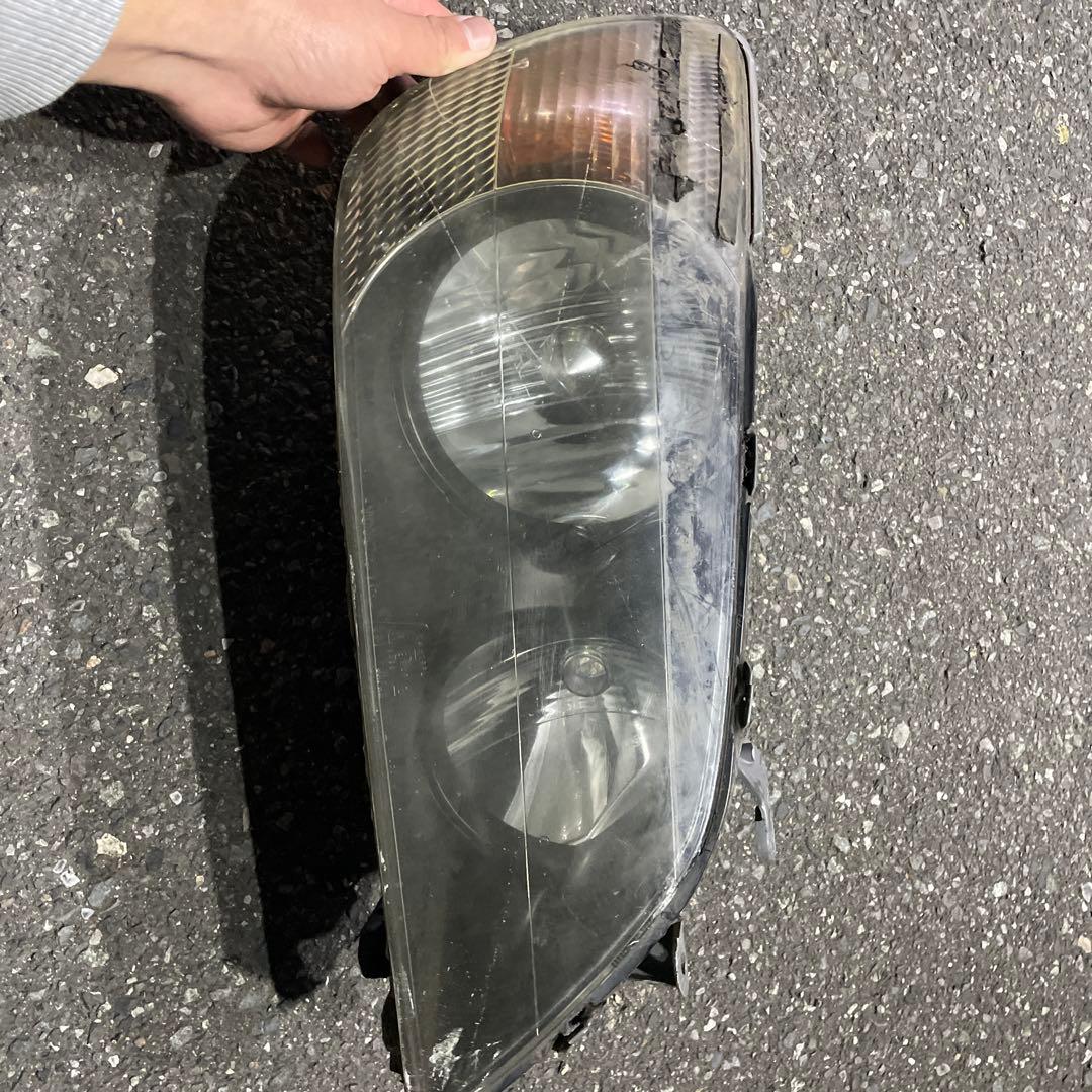 アルテッツァ ヘッドライト 純正オプションインナーブラック