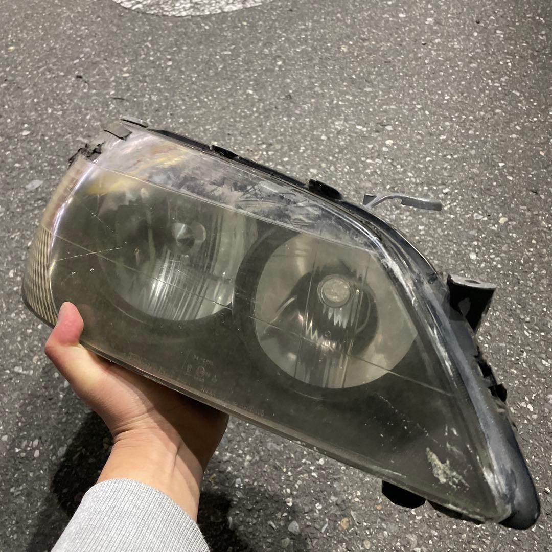 アルテッツァ ヘッドライト 純正オプションインナーブラック