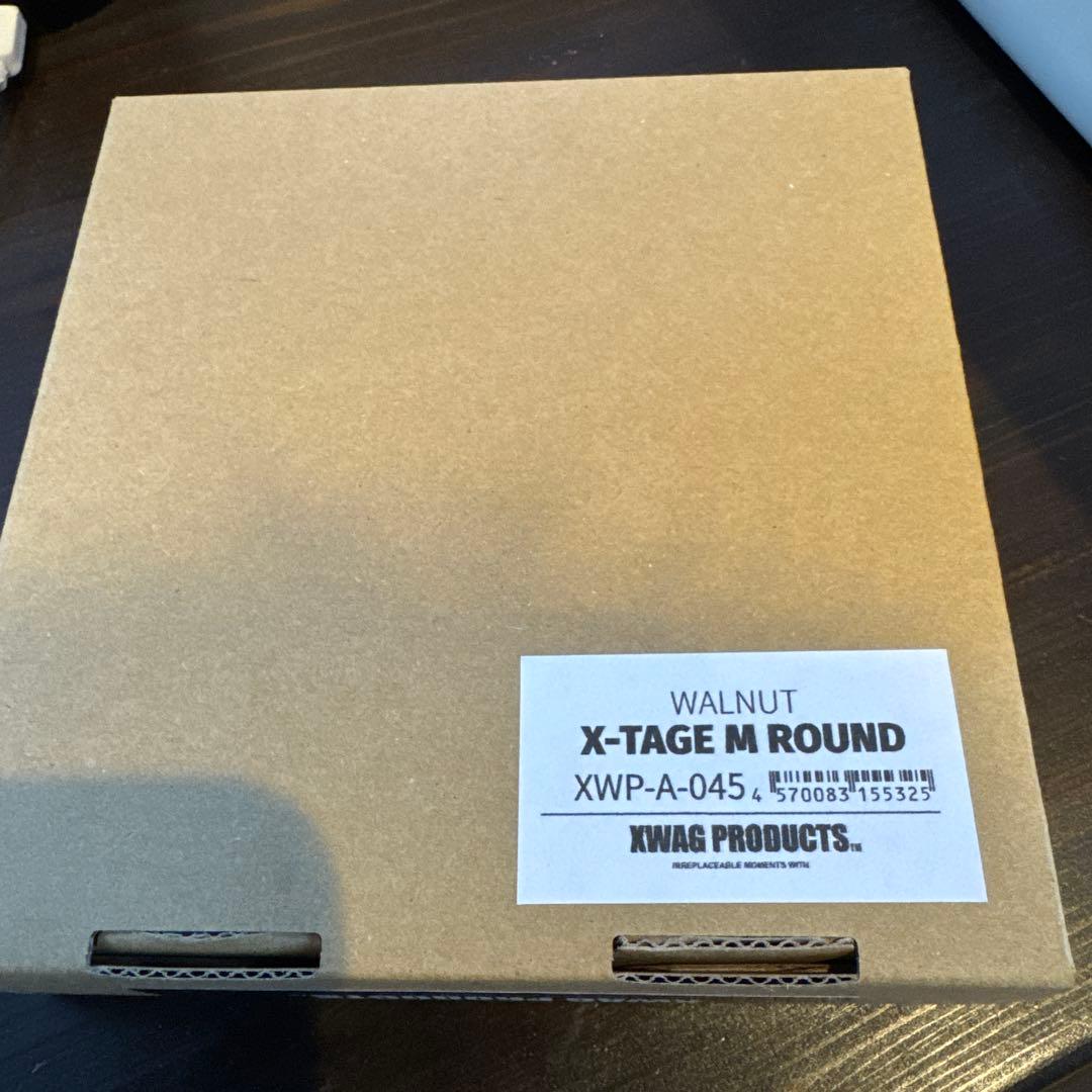XWAG PRODUCTS X-TAGE ウォールナット　 Mサイズ　Round