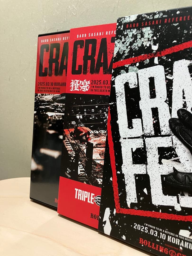 CRAZY FEST DVD プロレス　葛西純