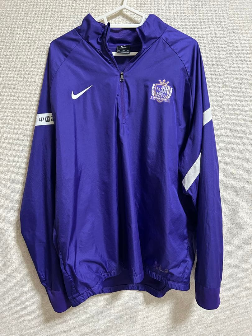 サンフレッチェ広島 Nike ピステ 紫　ウェア　長袖　ナイキ