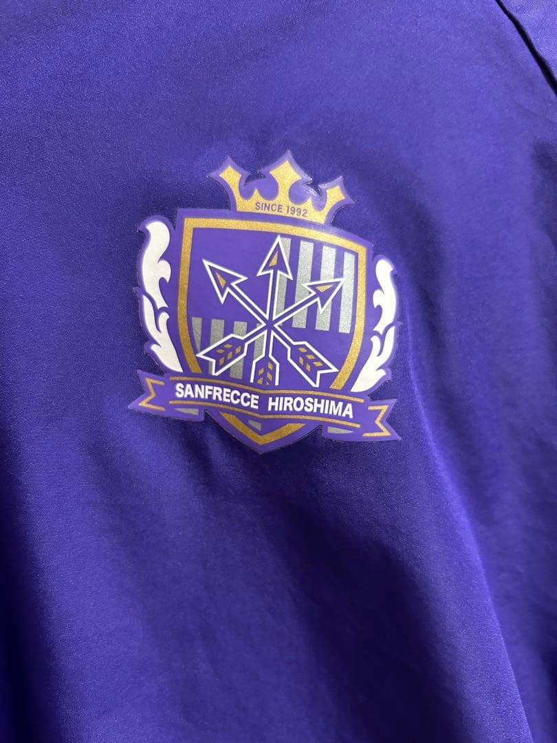 サンフレッチェ広島 Nike ピステ 紫　ウェア　長袖　ナイキ