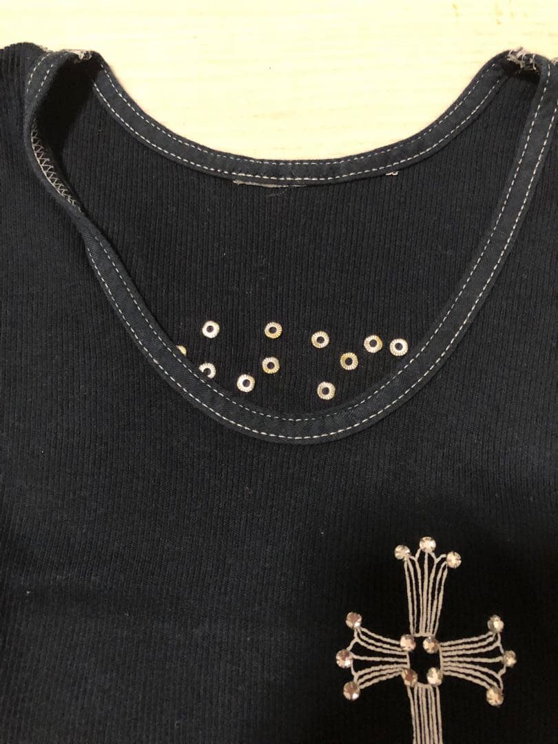 激レア！廃盤品 ラインストーン クロムハーツ タンクトップ