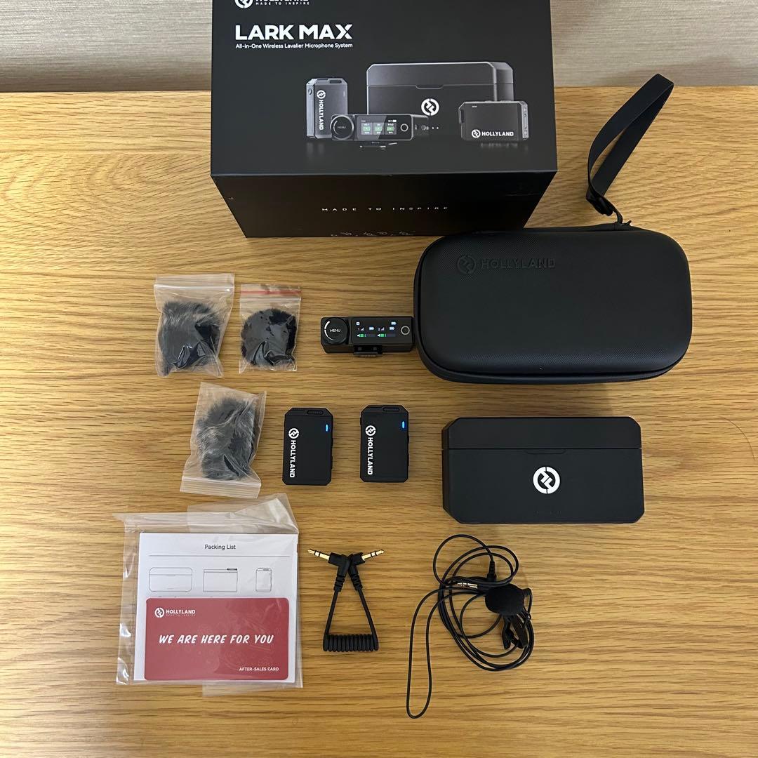 Hollyland Lark Max ワイヤレスマイクシステム