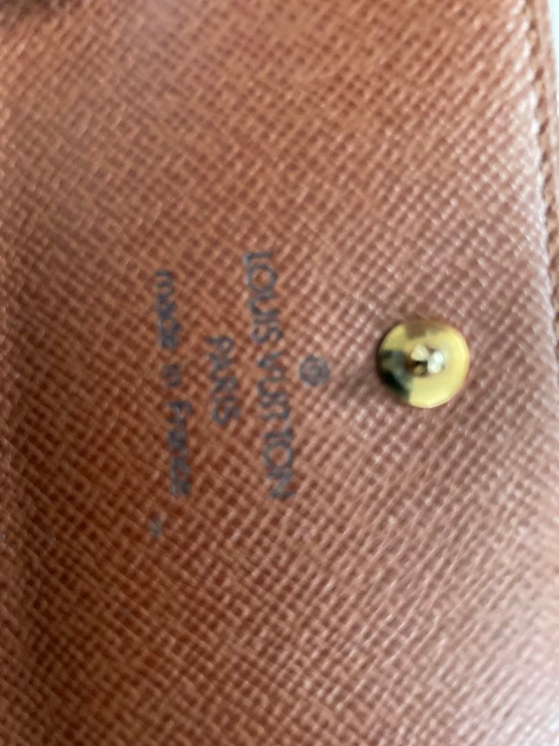 ルイヴィトン モノグラム ポルトモネ ビエ カルトクレディ 三つ折り財布