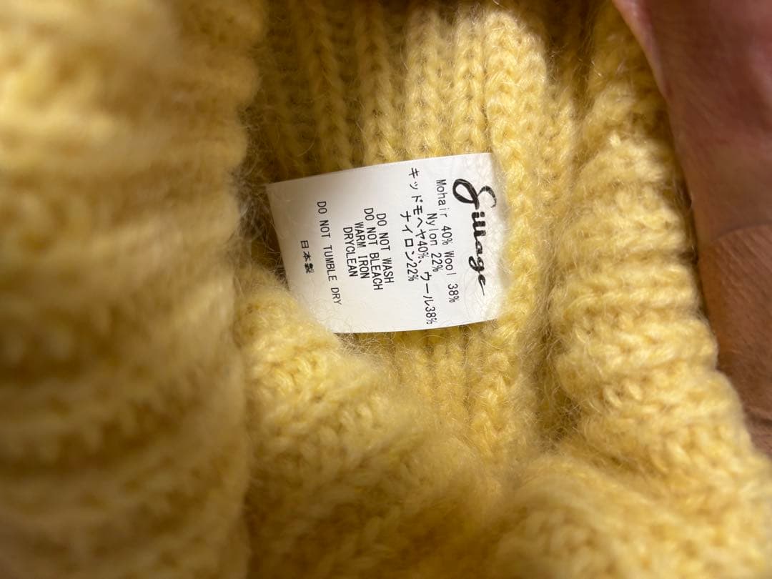 sillage シラージ　モヘアビーニー