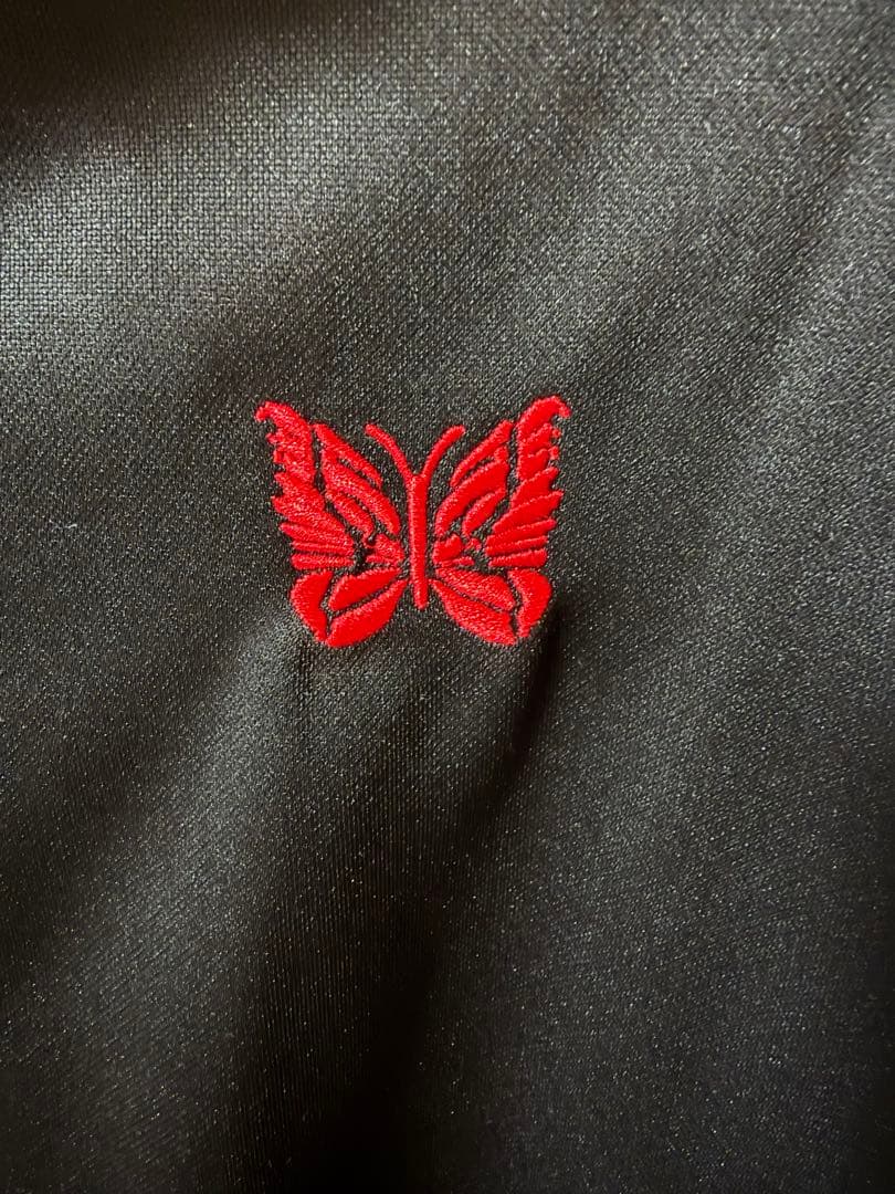 Needles ブラック/レッド ジャージ M