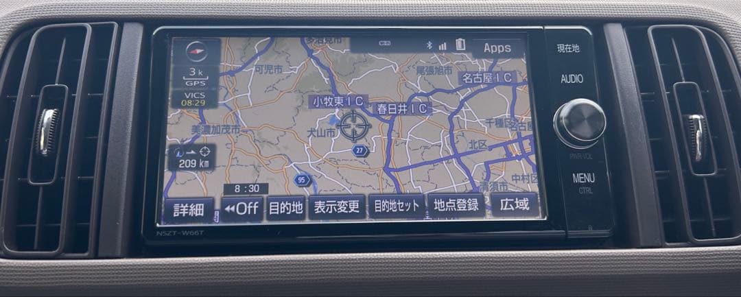 TOYOTA純正ナビ　NSZT-W66T