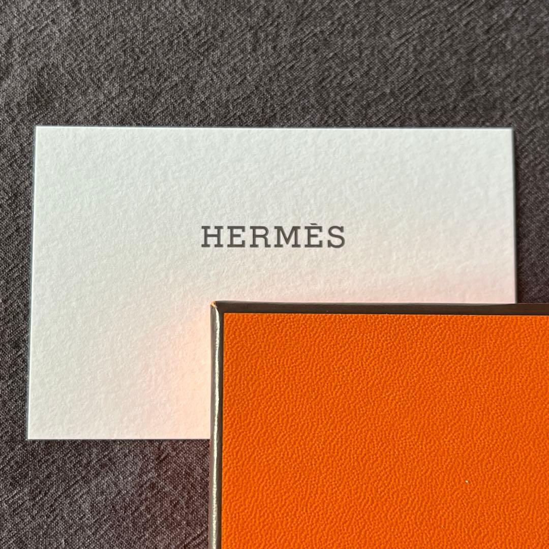 HERMES エルメス ジップアンゴーⅡ シェーヌダンクル 黒×ゴールド金具