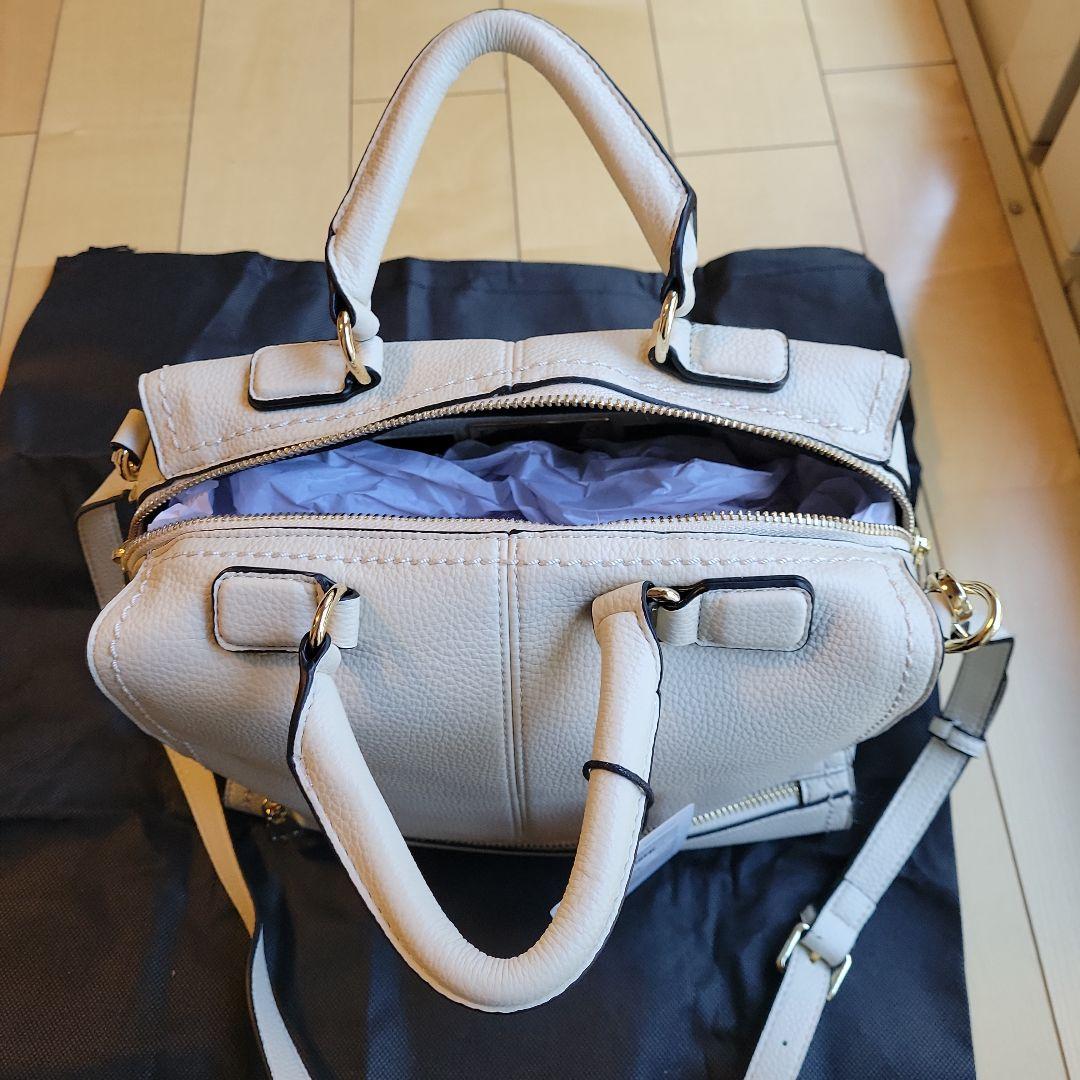 専用になります。　 ホワイトショルダーバッグ　2way