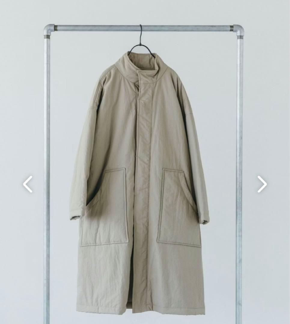 【新品未使用】 ata アタ 中綿コート ベージュ