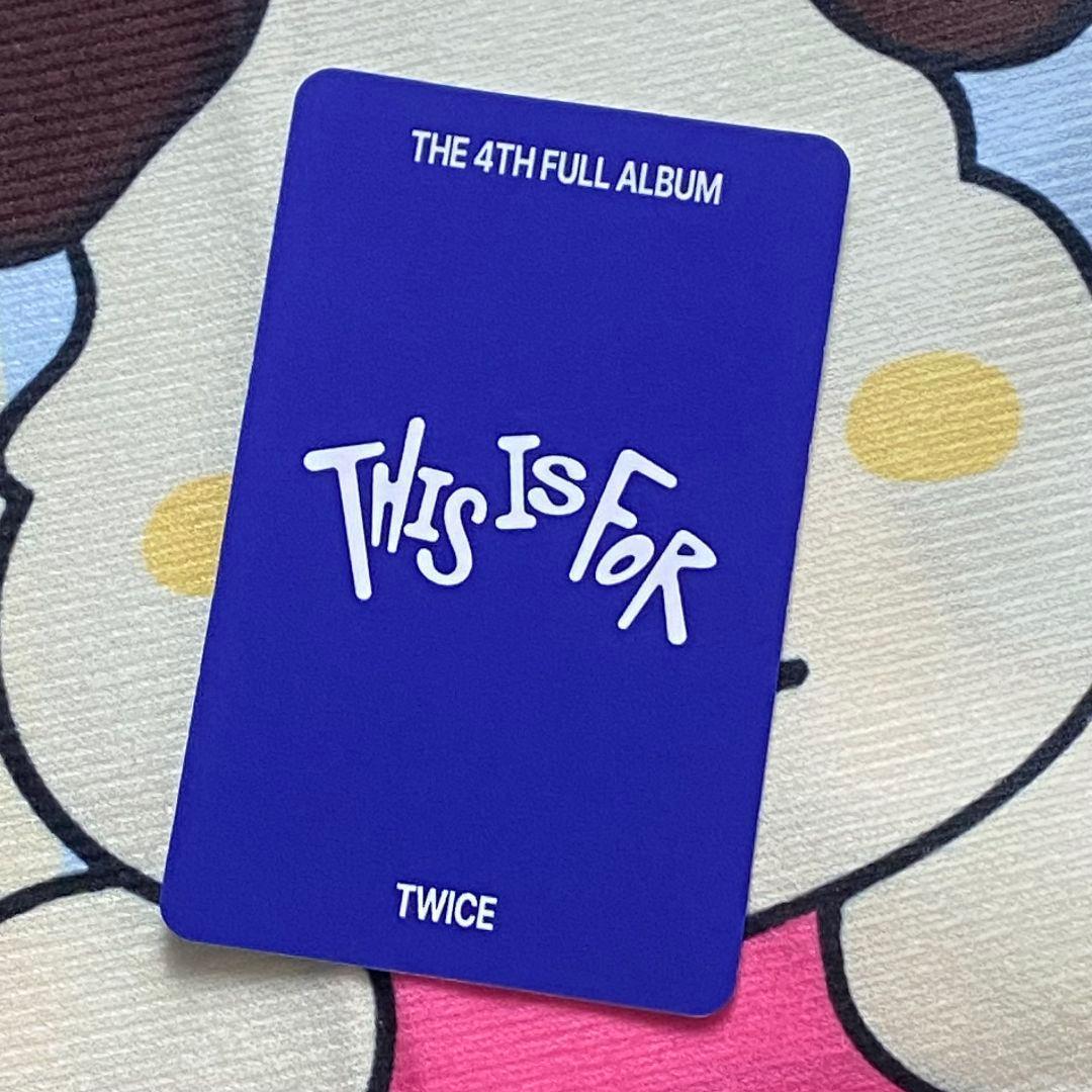 TWICE サノク モモ 7/13THIS IS FOR トレカ