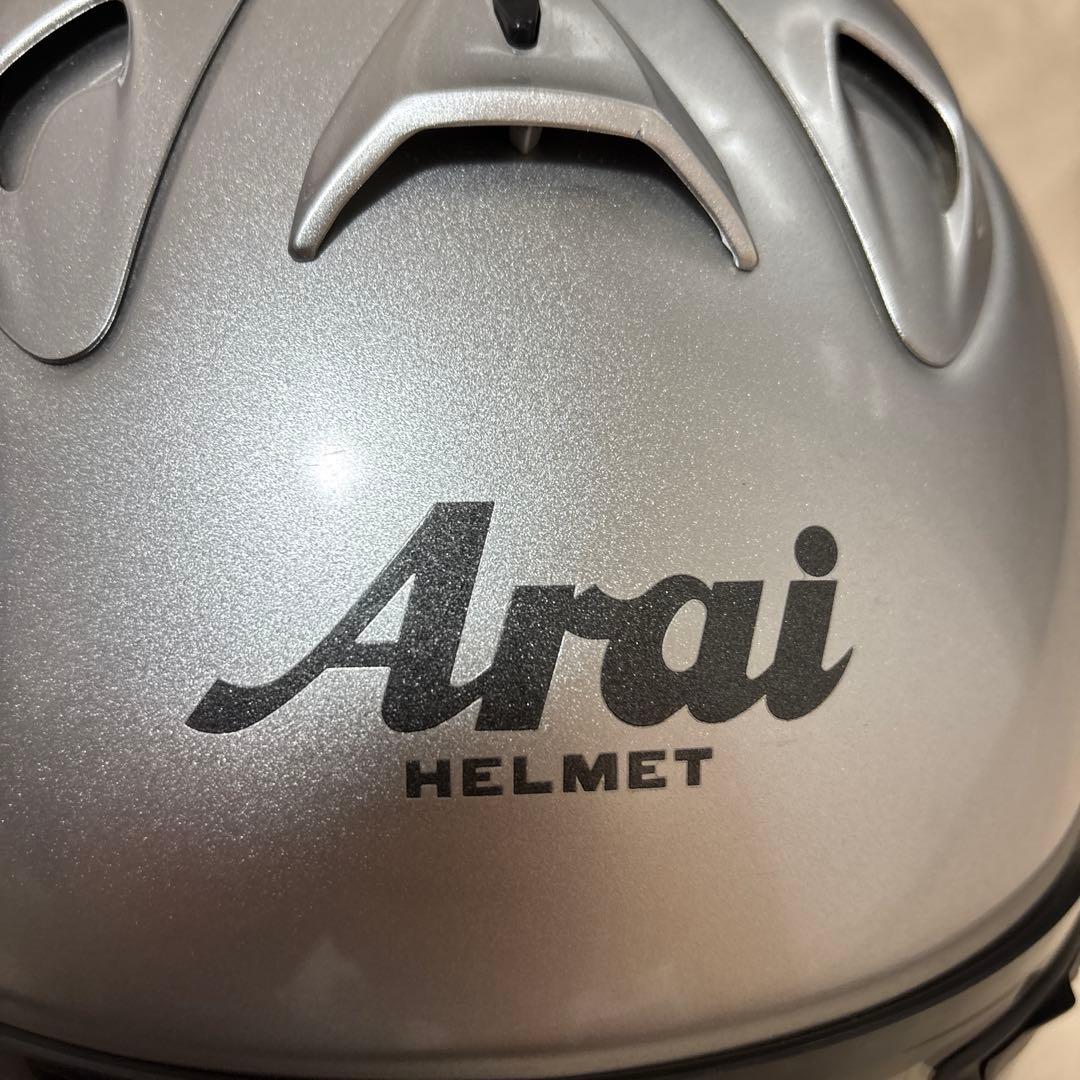 Arai sz RⅢ ジェットヘルメット シルバー