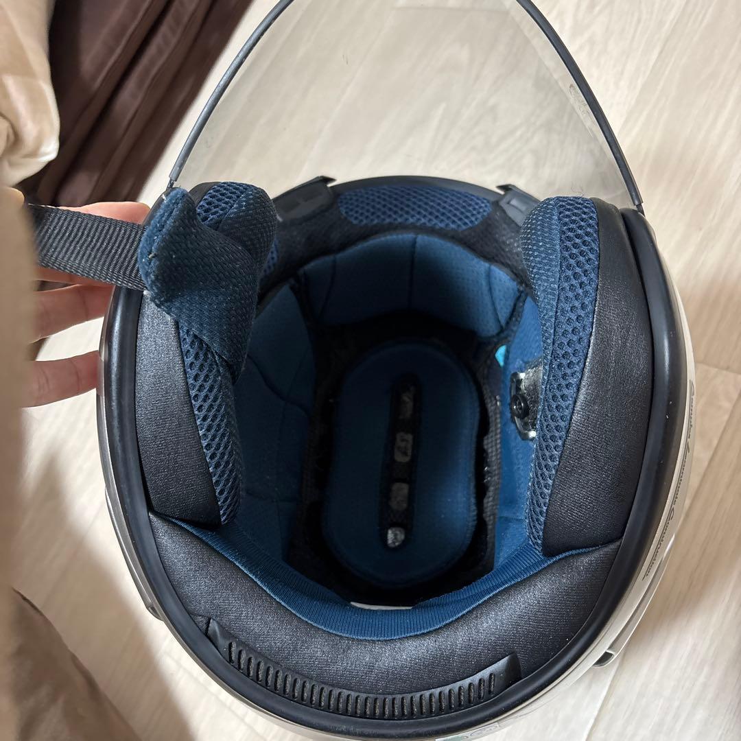 Arai sz RⅢ ジェットヘルメット シルバー