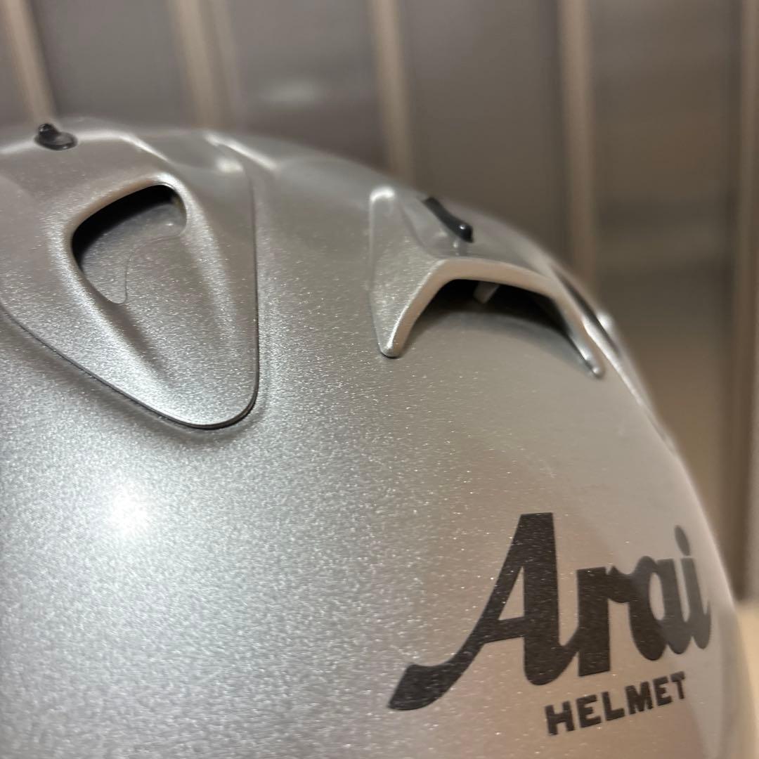 Arai sz RⅢ ジェットヘルメット シルバー