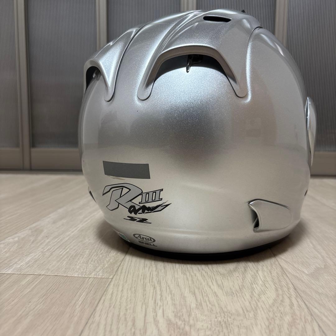 Arai sz RⅢ ジェットヘルメット シルバー