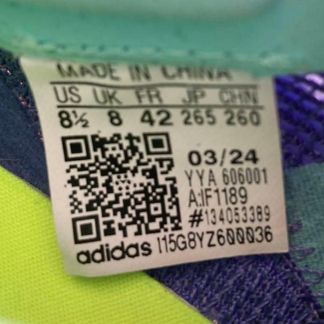 アディダス ADIZERO AVANTI スパイク　26.5cm幅広　アバンチ