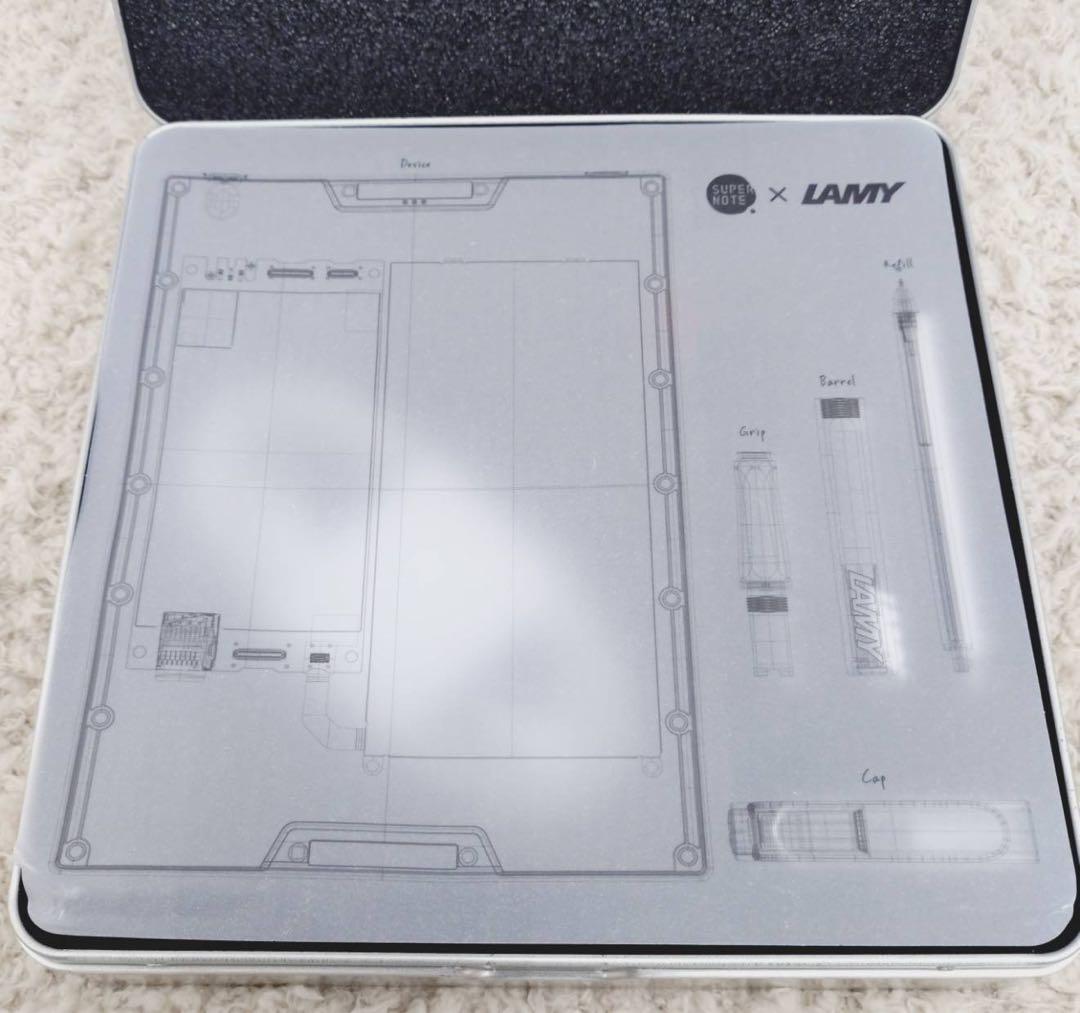 Supernote × LAMY CRYSTAL CLEAR THINKING