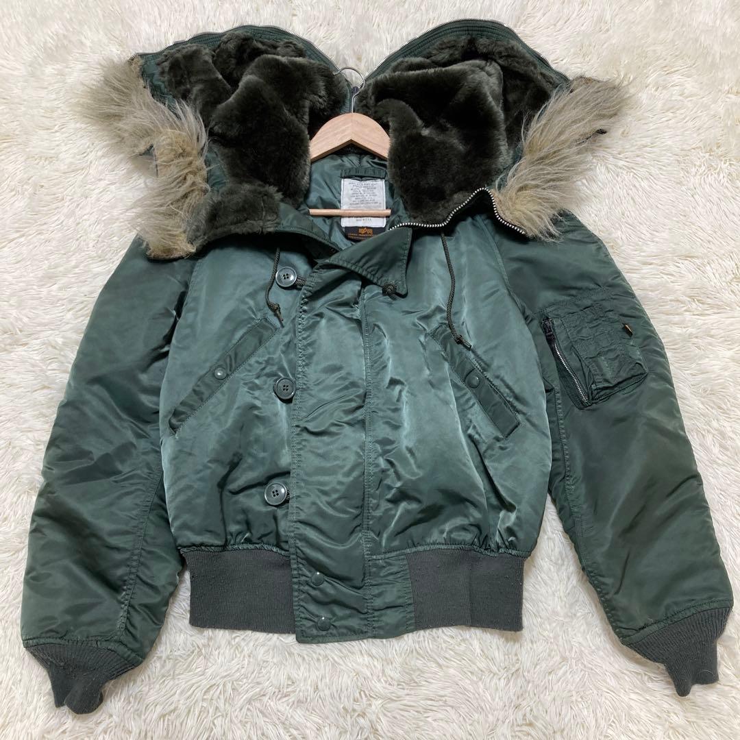 美品 USA製　アルファインダストリーズ　N-2B 90s M