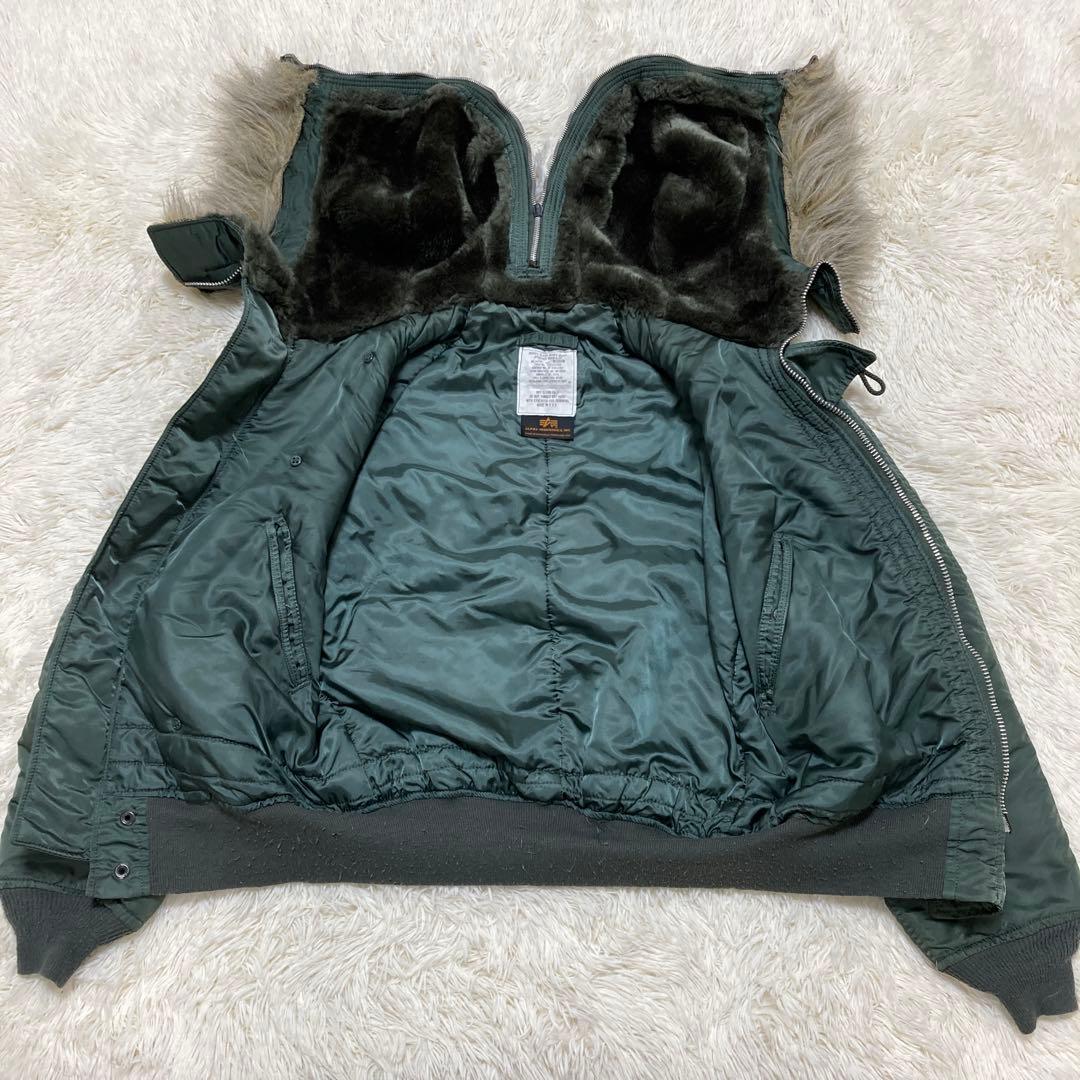 美品 USA製　アルファインダストリーズ　N-2B 90s M