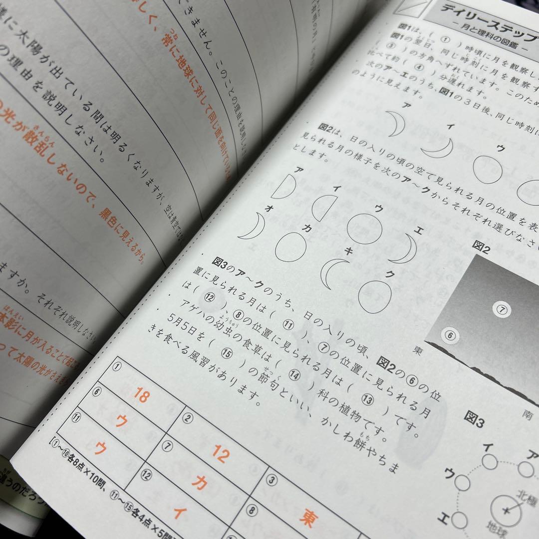 ㉑やや　ほぼ未記入　SAPIX サピックス　5年　理科　　ディリーサピックス