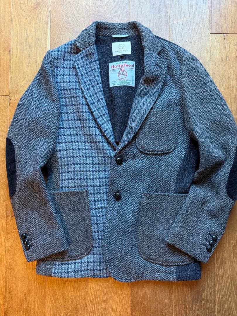 Harris Tweed ジャケット Mサイズ Beaty & youth