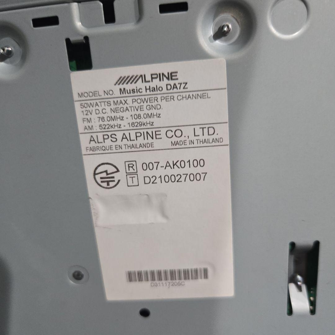 カーナビ ALPINE da7z