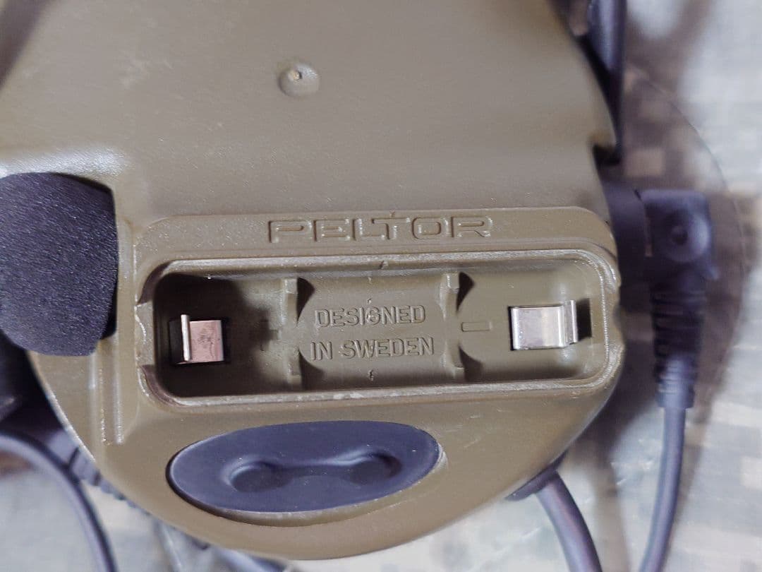 実物 PELTOR COMTACⅢ OD シングル