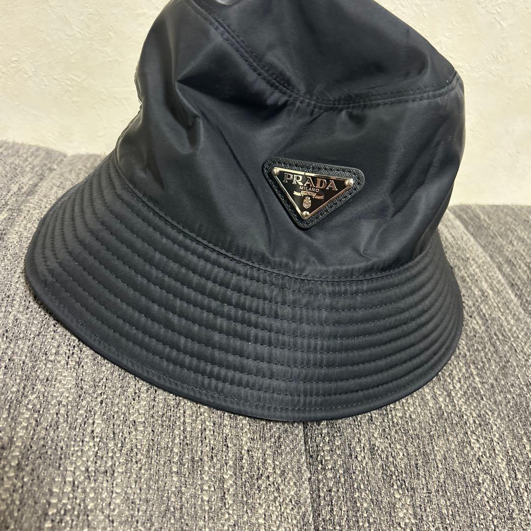 R*a様 PRADA ブラック バケットハット
