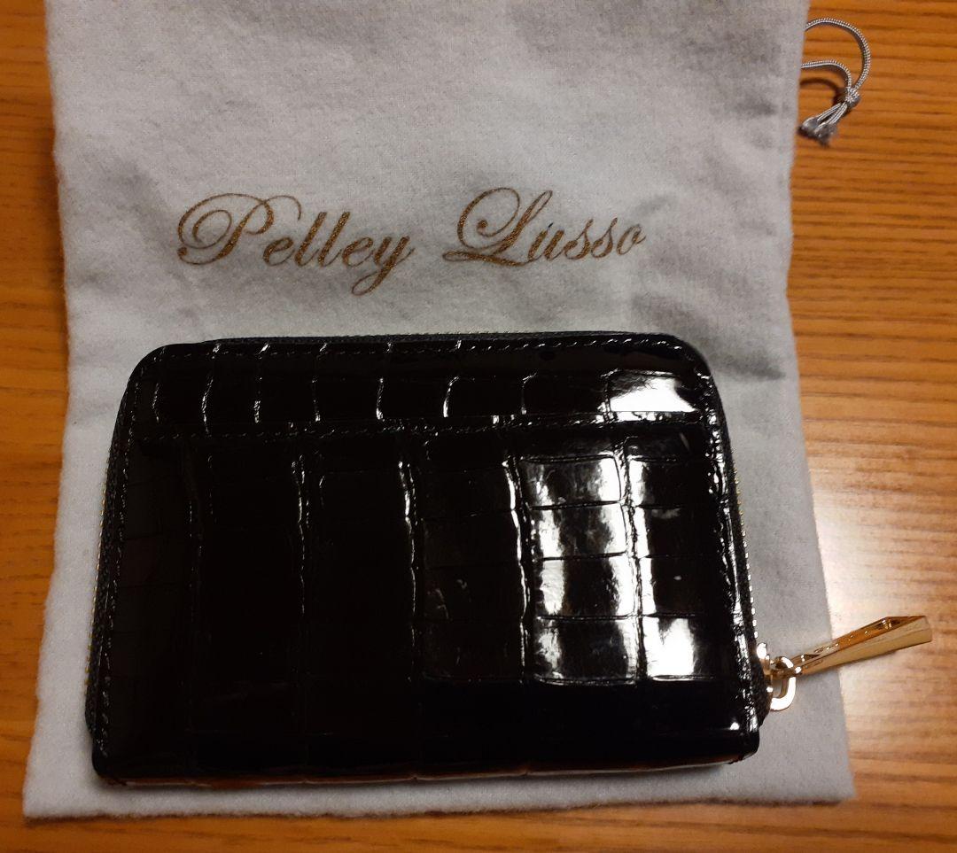 クロコダイル　財布　ペレリールッソ