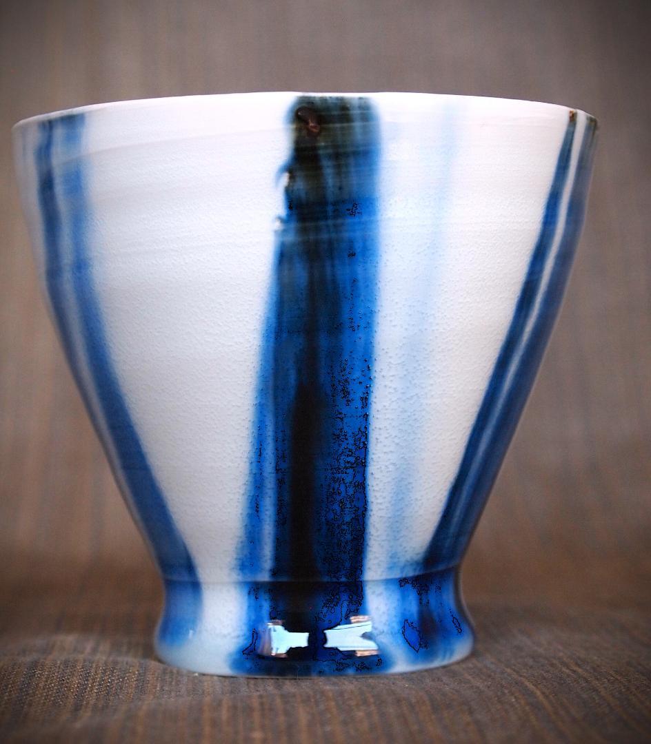 人気作家★加藤委★カップ★藍