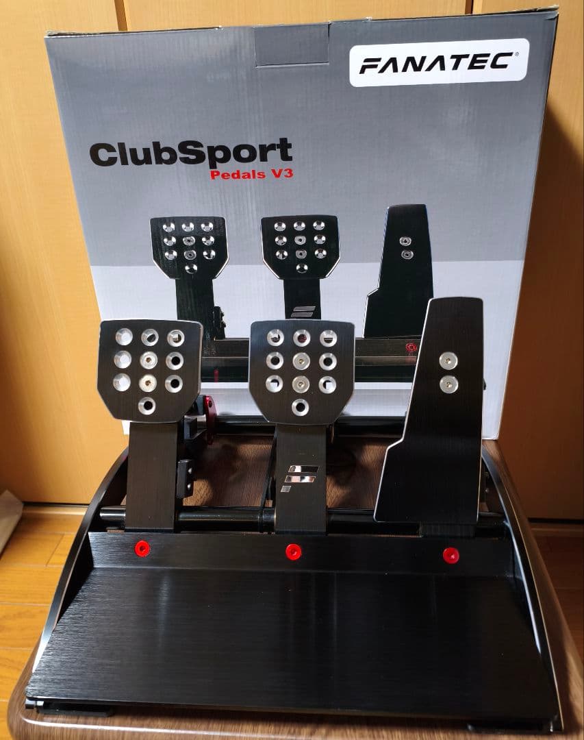 その他 Fanatec ClubSport Pedals V3 + Brake MOD