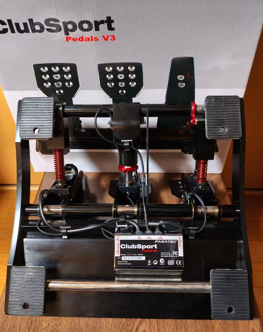 その他 Fanatec ClubSport Pedals V3 + Brake MOD