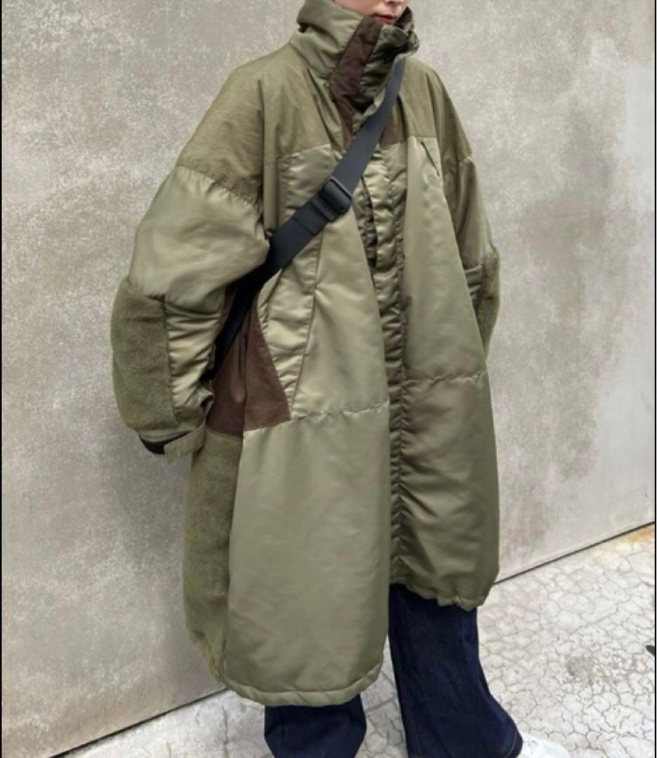 etsinta エシンタ モンスター中綿オーバーコート チャオパニックティピー