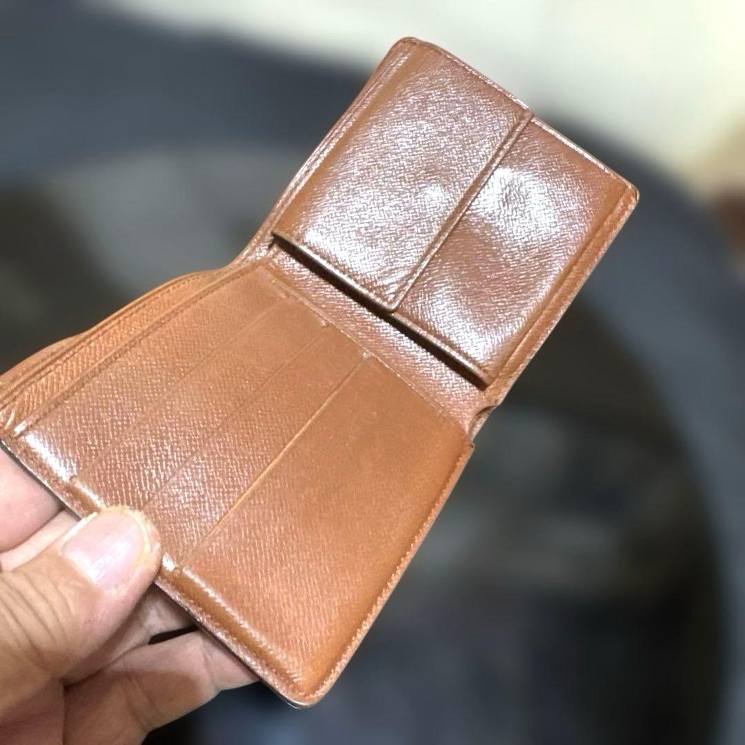 12☆優良品☆モノグラム♪マルコ☆2つ折り財布★ポケットあり