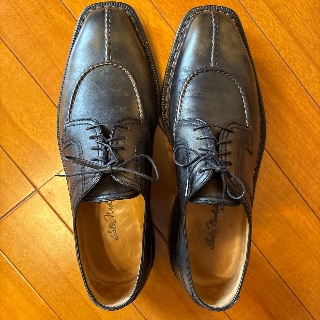 『美品』ストールマンテラッシ ノルベジェーゼ 深緑 26cm