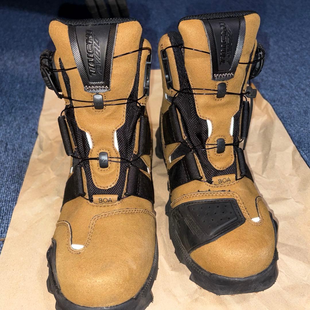 タイチ　コンバットシューズ スエードブラウン 23.5cm