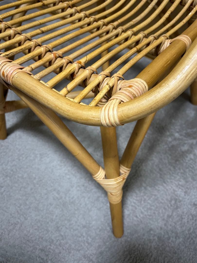 ラタンチェア ダイニングチェア PCチェア おしゃれ 軽い 籐 チェア 椅子